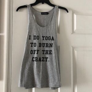 WOMEN’S STYLE STALKER GRAPHIC YOGA TANK SIZE M